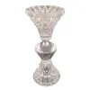 Crystal candlestick, home decoration, living room, bedroom, retro style glass candle holder Item Picture